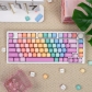 Rainbow 104+22/23 MOA Profile Keycap Set Cherry MX PBT Dye-subbed for Keyboard